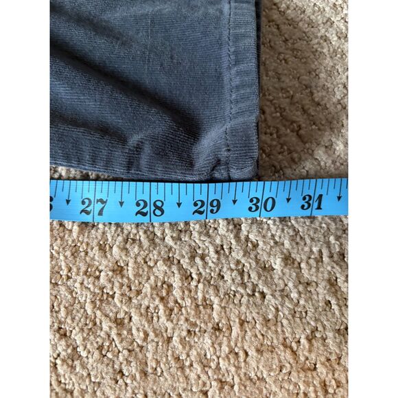Fabulous Gloria Vanderbilt Gray Straight Leg Corduroy Pants 18, Rare Size - Picture 10 of 10